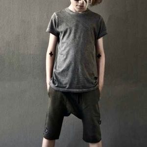 NWT Nununu 12-18 Months Olive Harem Shorts